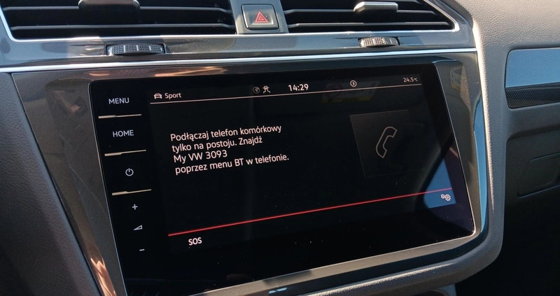 Volkswagen Tiguan cena 154900 przebieg: 86416, rok produkcji 2020 z Kolno małe 781
